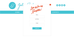Desktop Screenshot of juliebuxbaum.com